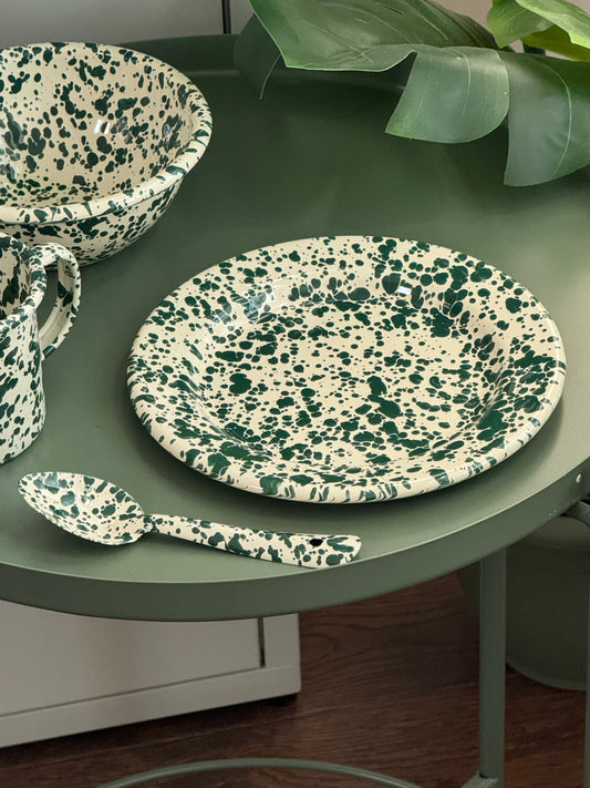 Splatter Salad Plate (New Colour Added)