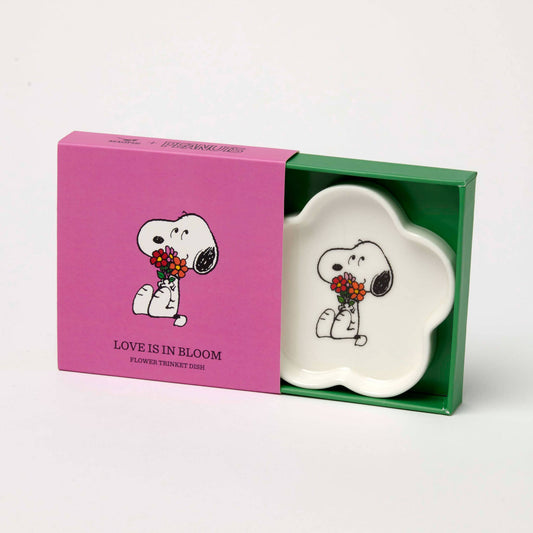 Peanuts Snoopy Flower Shaped Trinket Dish - Flowers