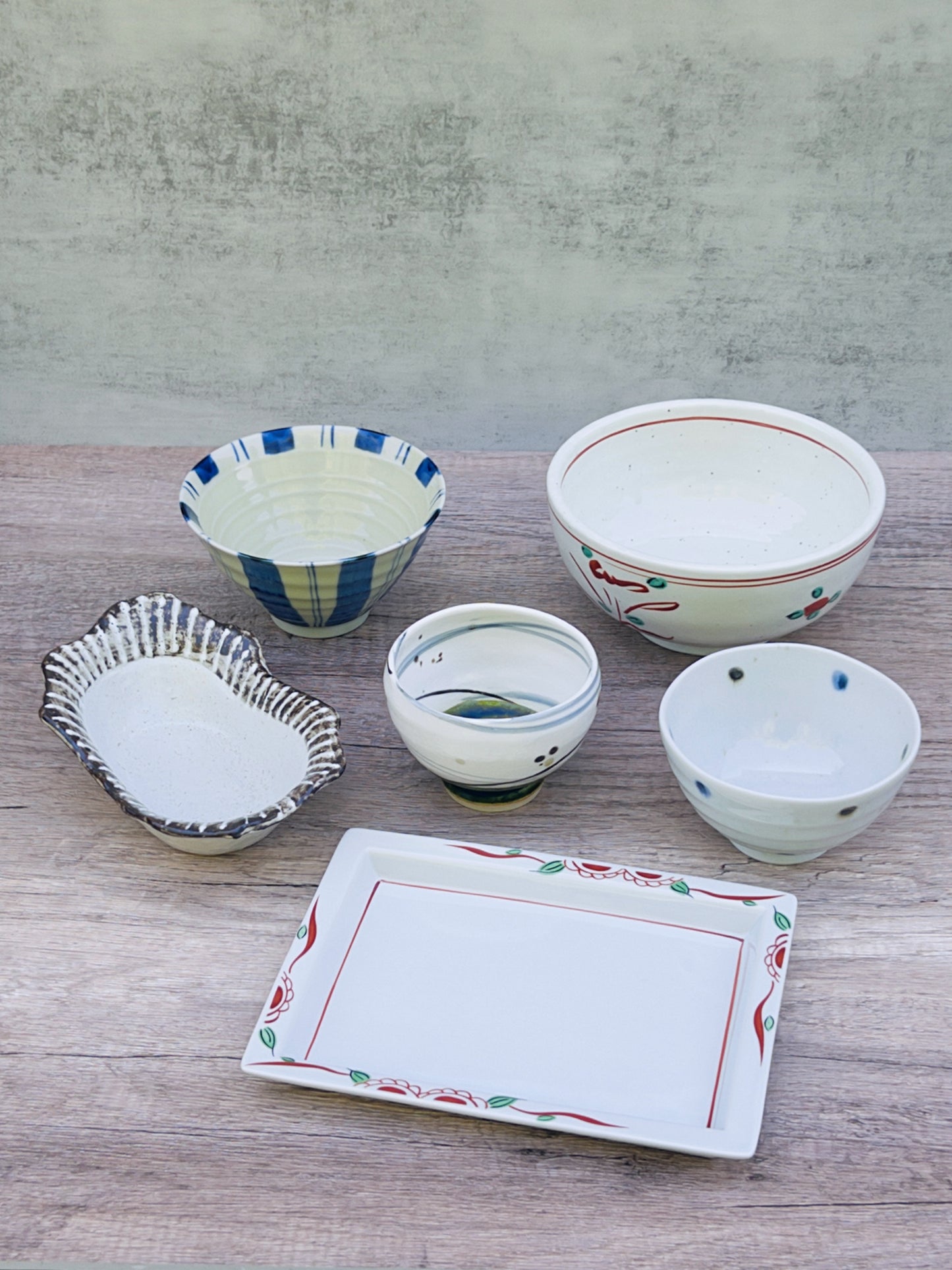 Floral Yakimono Plate