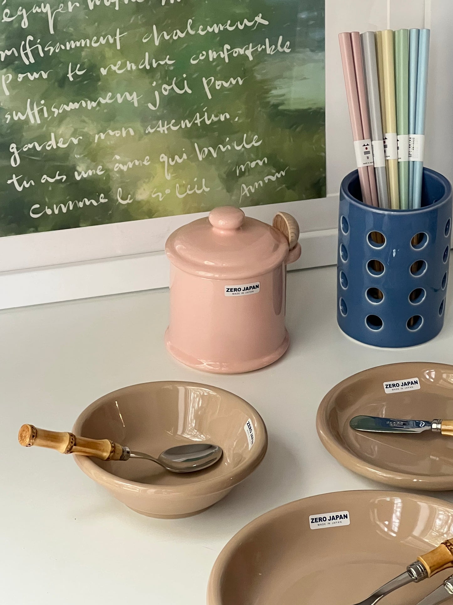 ZERO JAPAN Mino ware Storage Jar (last one..)