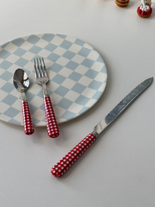 Sabre Paris Gingham Bread knife