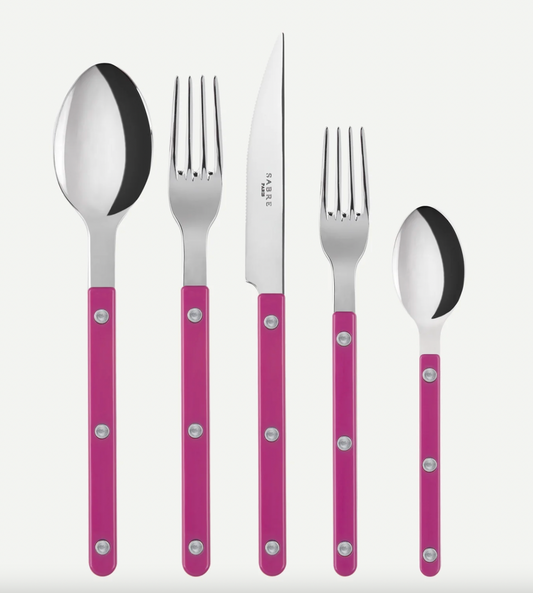 Sabre Paris Bistrot Solid Rasperry 5 pieces set