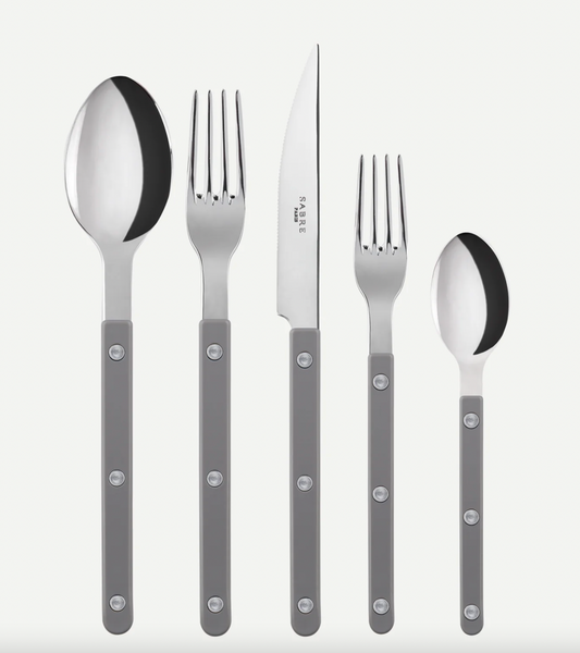 Sabre Paris Bistrot Solid Grey 5 pieces set