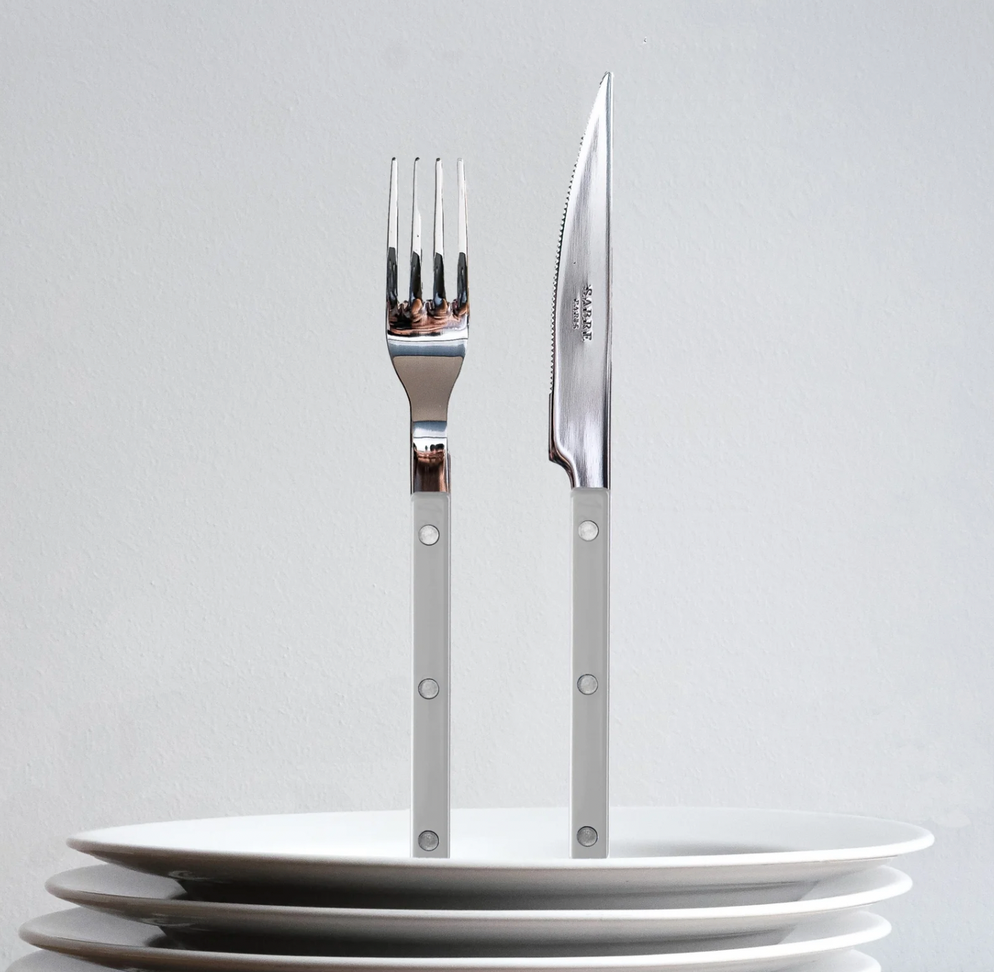 Sabre Paris Bistrot Solid Grey 5 pieces set