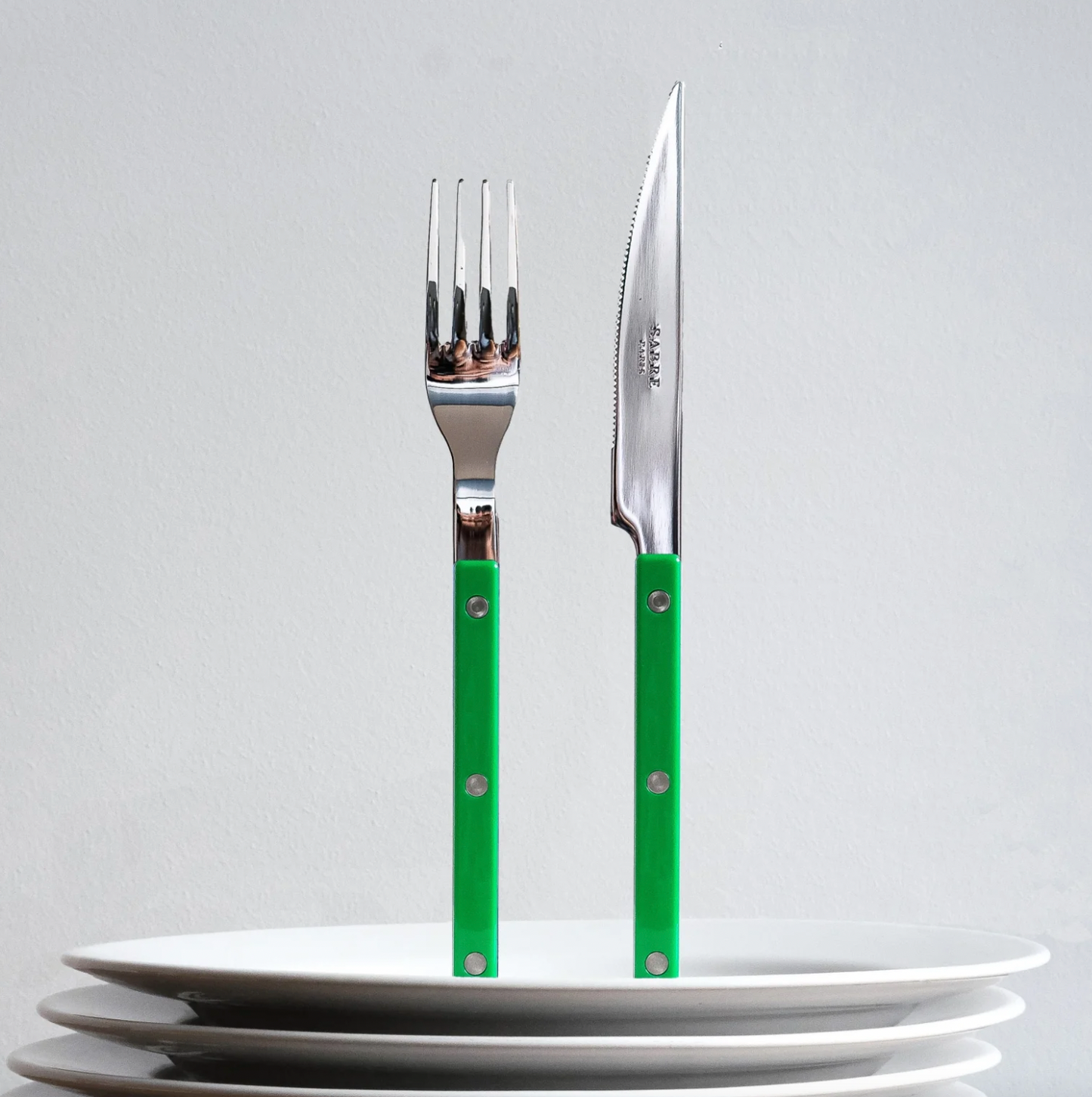 Sabre Paris Bistrot Solid Garden Green 5 pieces set