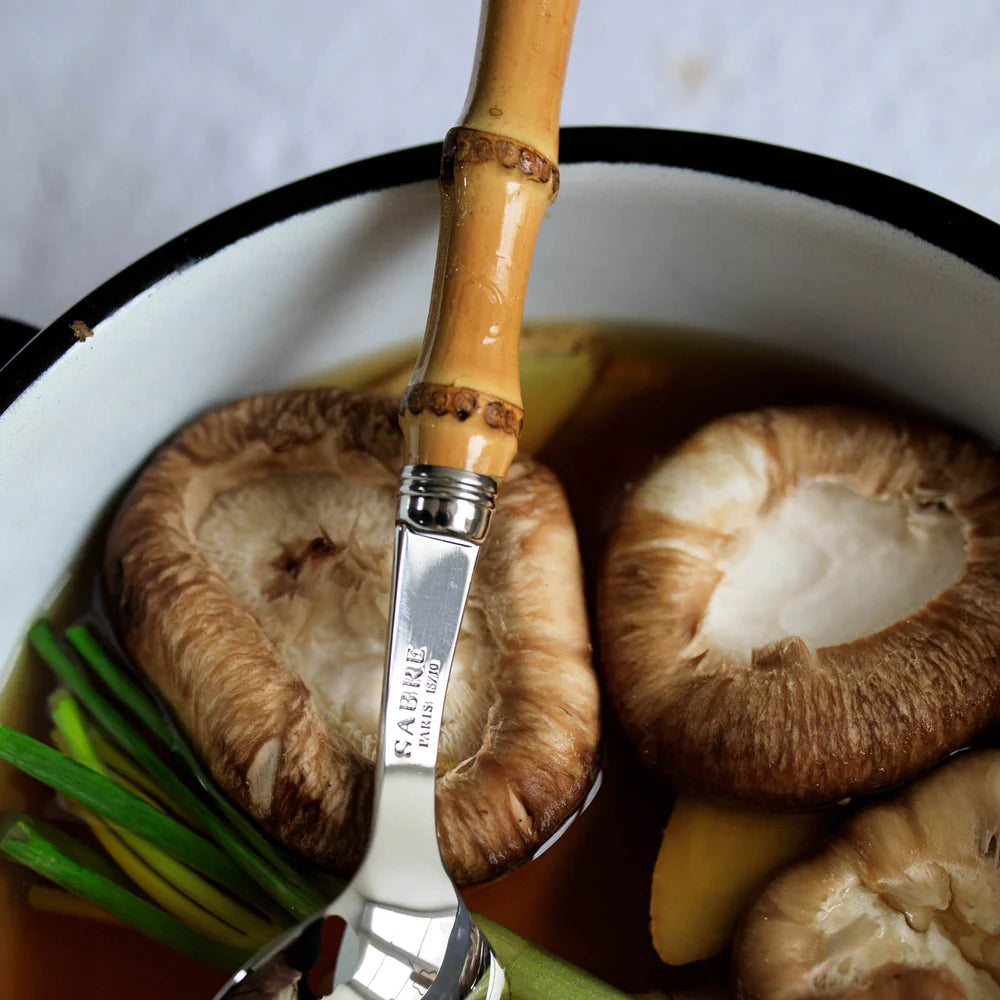 Sabre Paris Panda, Bamboo Light 5 pieces cutlery set