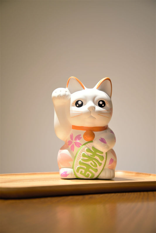 Artisans Hand-crafted Lucky Cat Piggy Bank