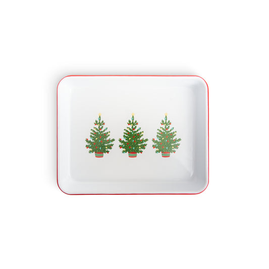 Helmsie x CCH Christmas Tree Rectangular Tray