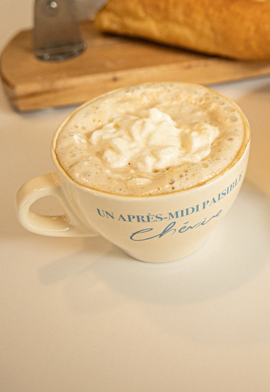 Lazy Vibes Coffee Cup (Light Blue)