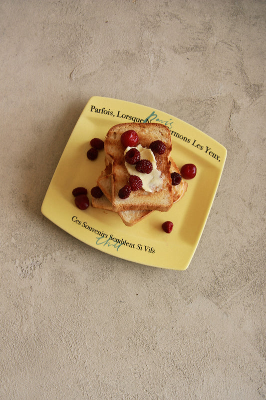 la Magie Square Plate (Vanilla)