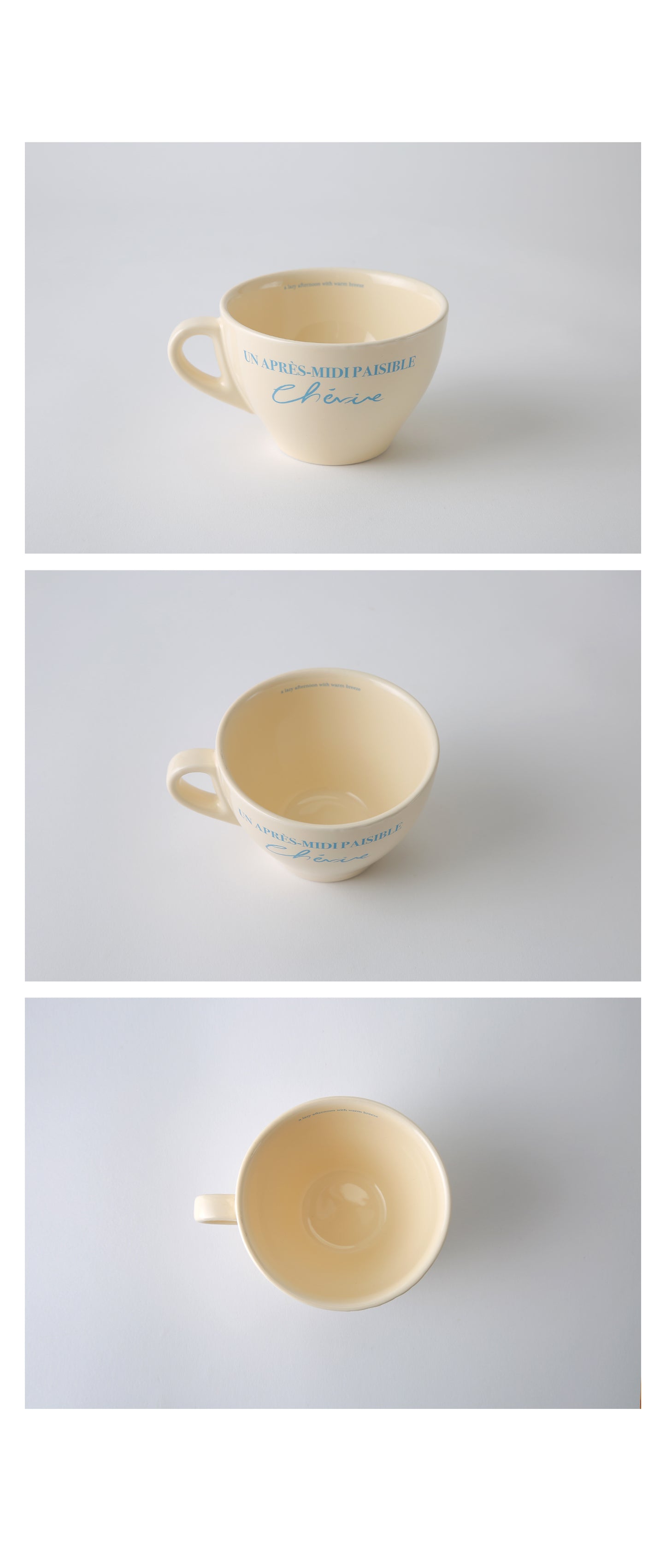 Lazy Vibes Coffee Cup (Light Blue)