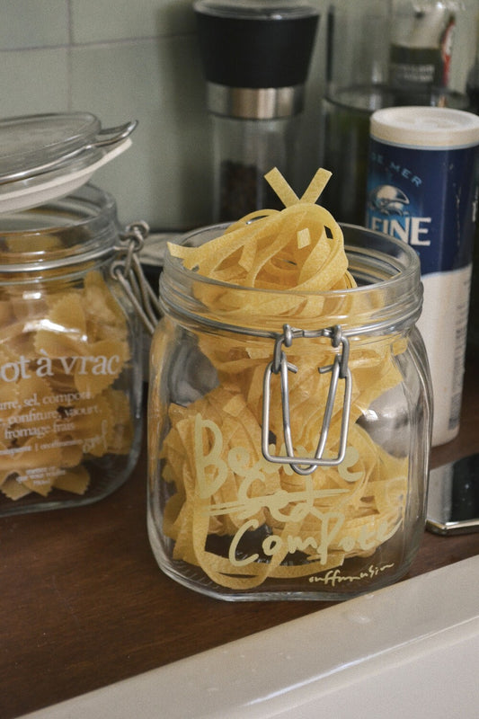 EN VRAC glass jar (butter version)