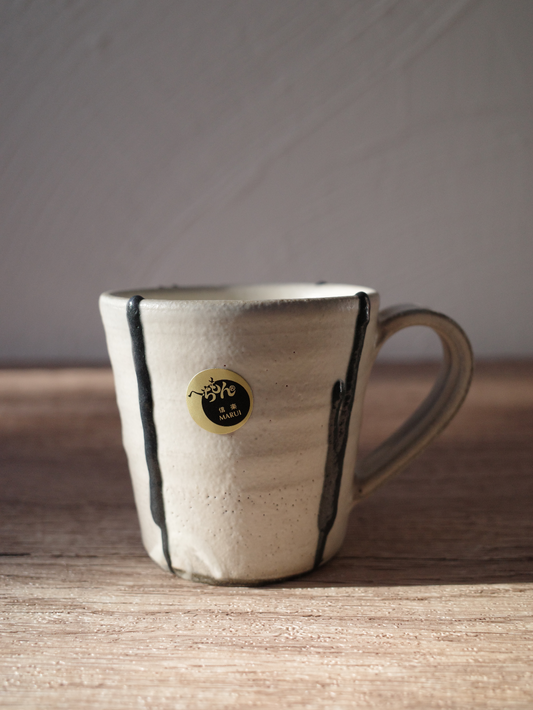 Hechimon Handcrafted Espresso-Tea Cup SHIGARAKI Ware