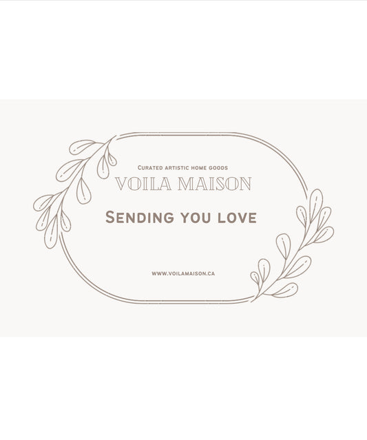 Voilà Maison eGift Card