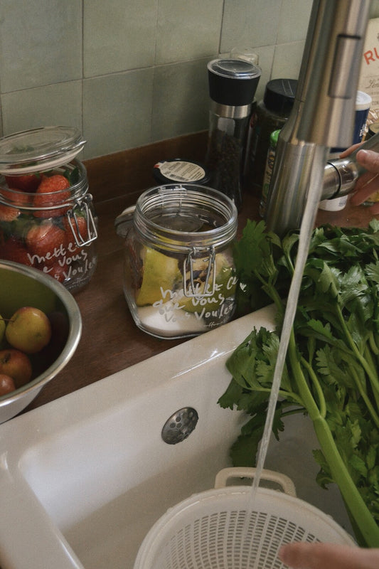 EN VRAC glass jar (sugar version)