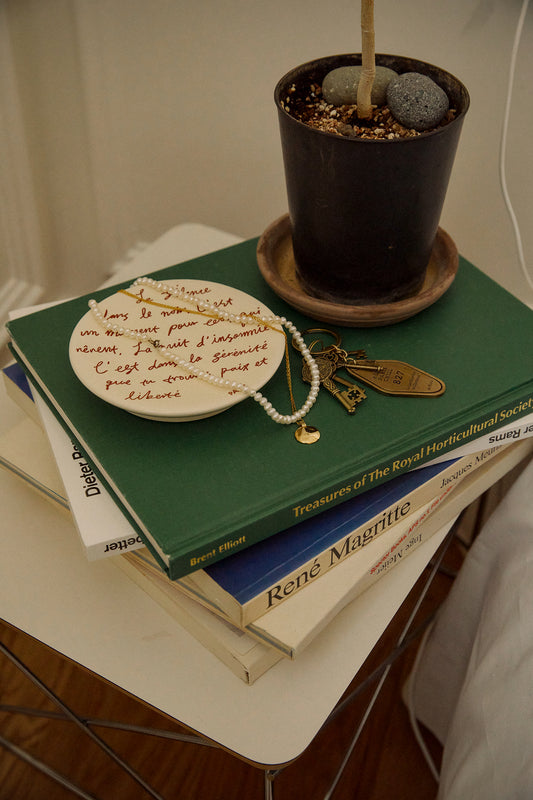 Midnight Stoneware Tray