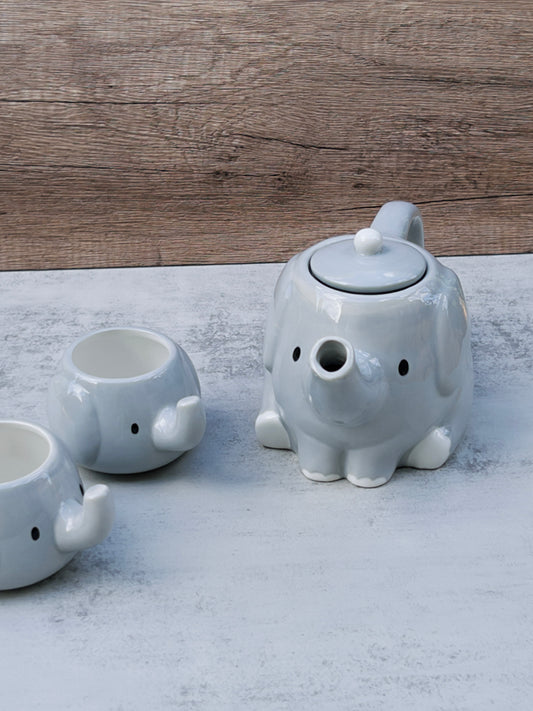 Big Elephant and Baby Elephant Teapot Tea Set (last two）