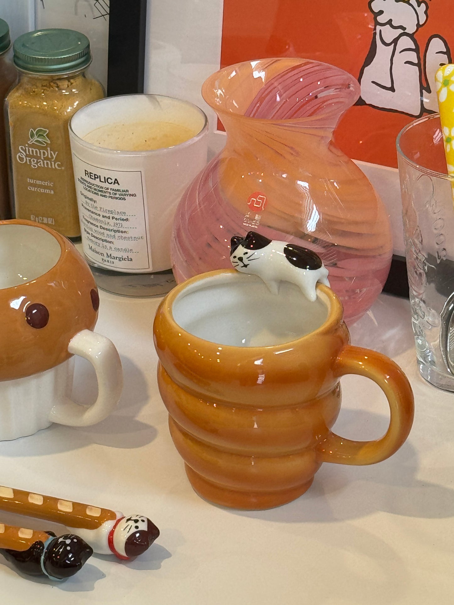 DECOLE concombre Croissant Mug