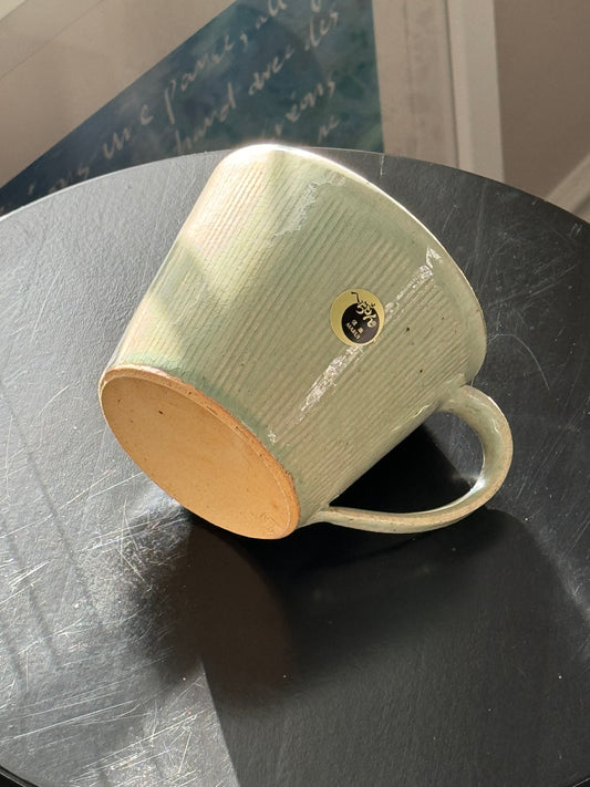 Hechimon Handcrafted Light Aqua Blue Mug