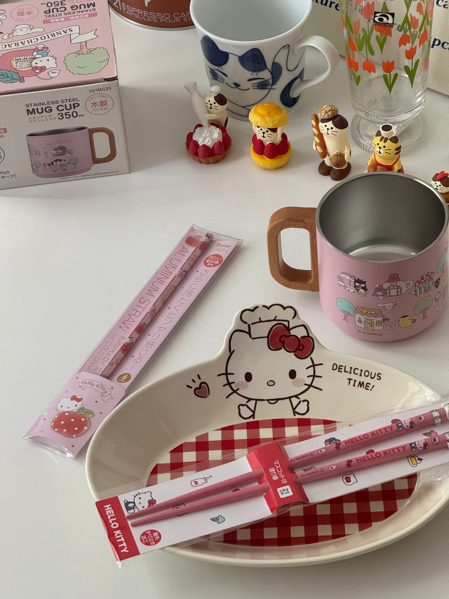 Sanrio Hello Kitty Reusable Aluminum Straw