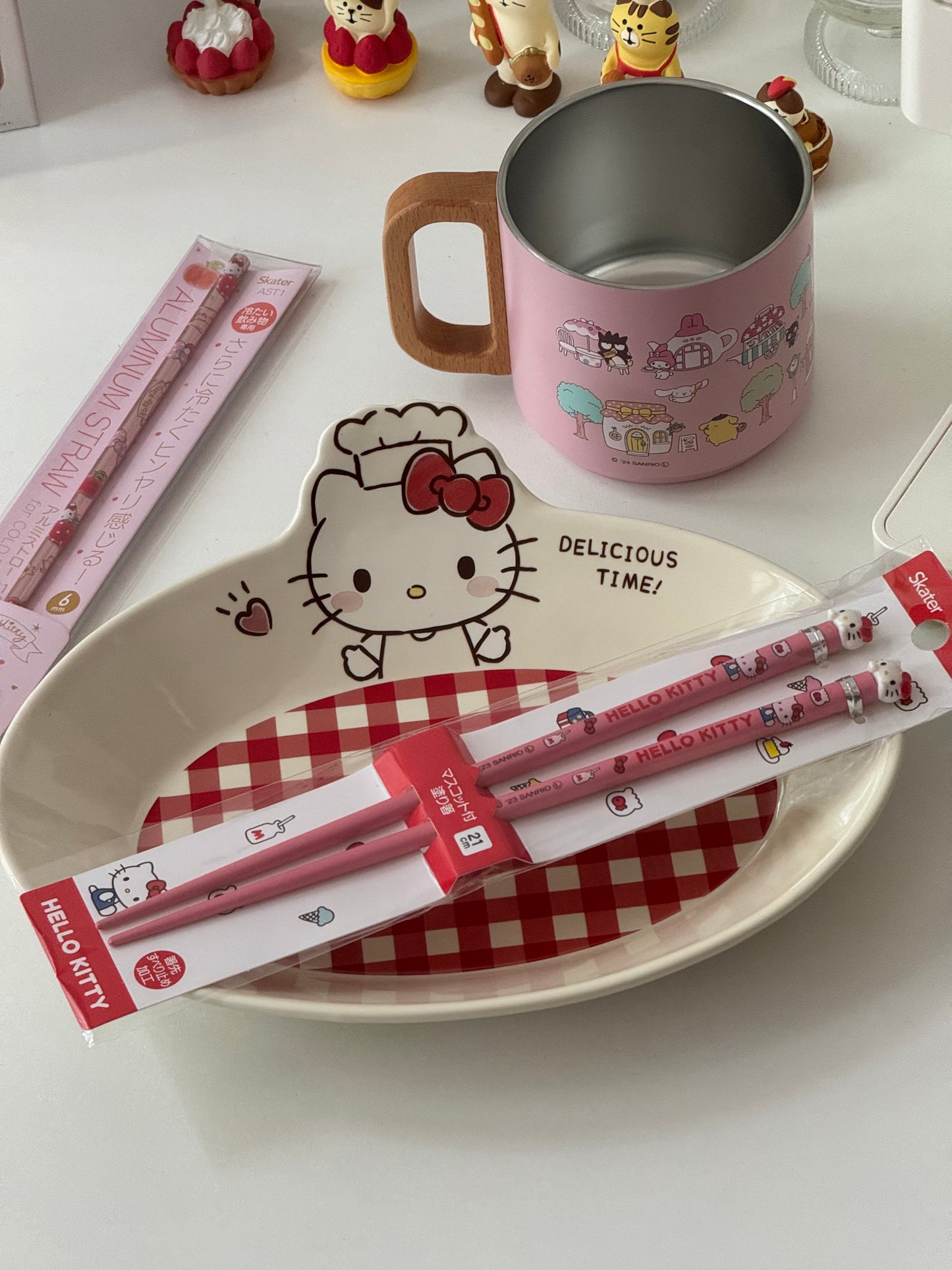Sanrio Hello Kitty Deep Plate Pasta Plate