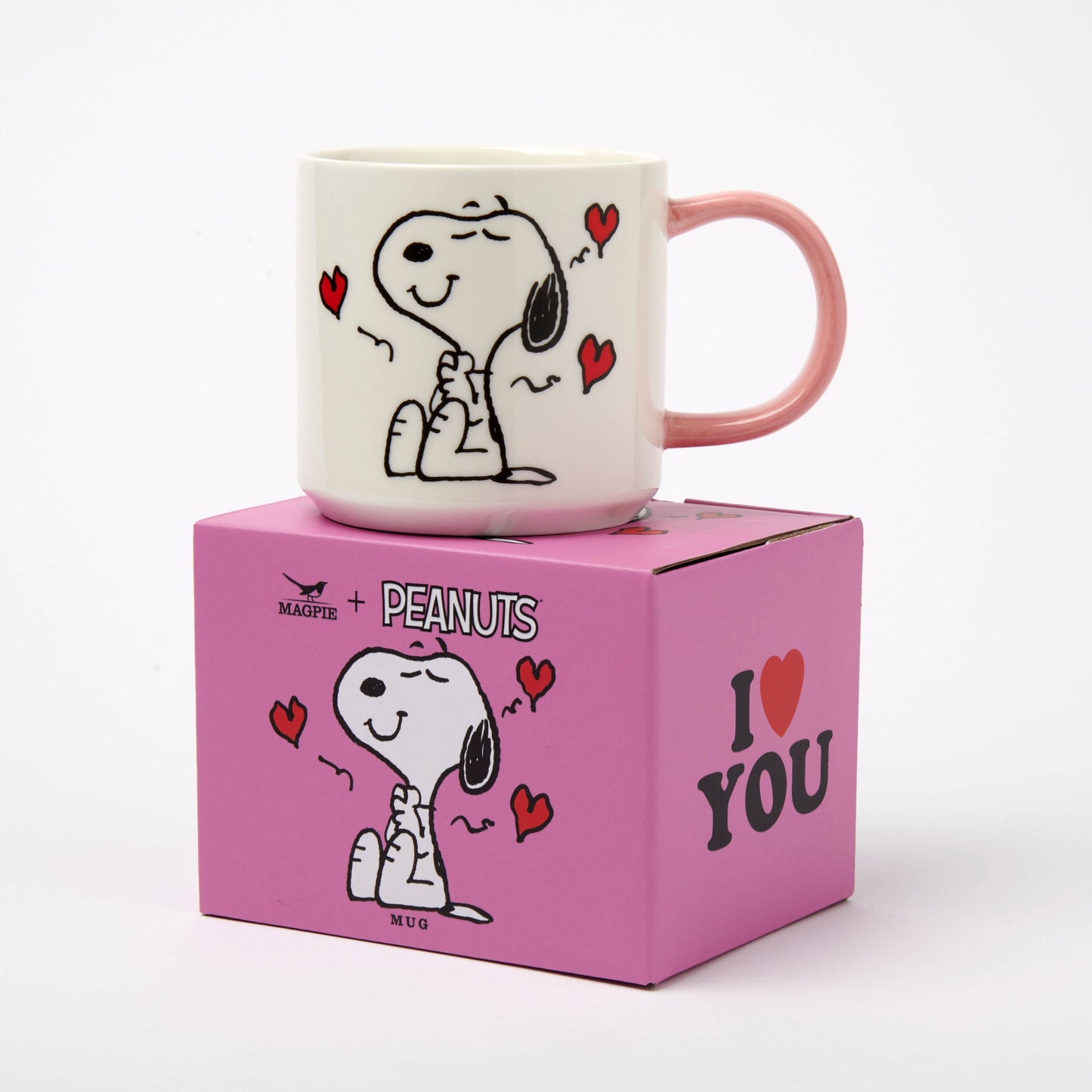Peanuts Snoopy I Love You mug