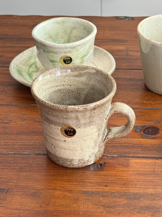Hechimon Handcrafted Ash Brush Mug