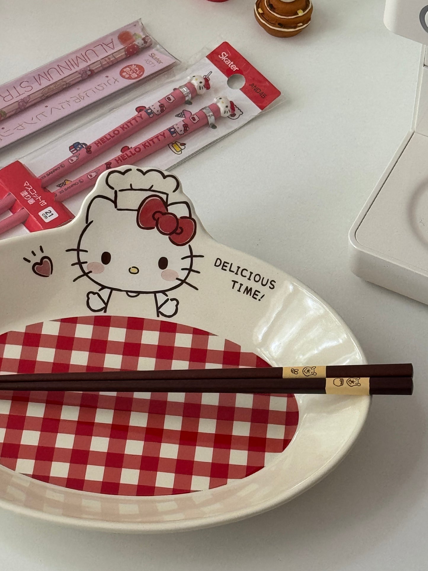 Sanrio Hello Kitty Deep Plate Pasta Plate