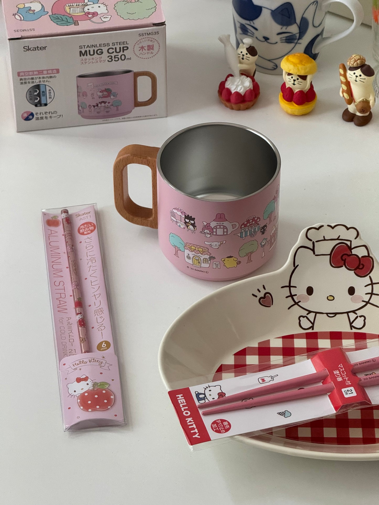 Sanrio Hello Kitty Reusable Aluminum Straw