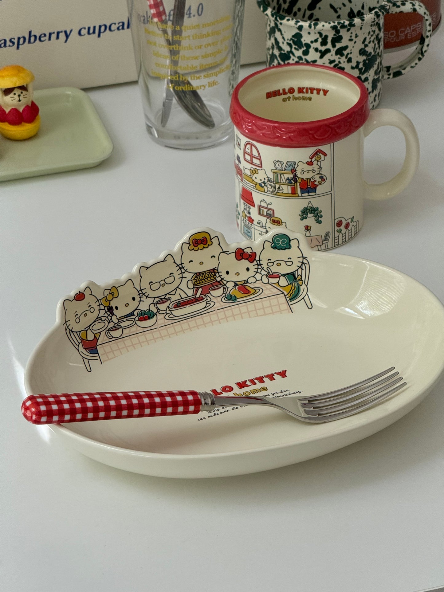 Sanrio Hello Kitty HOME deep plate