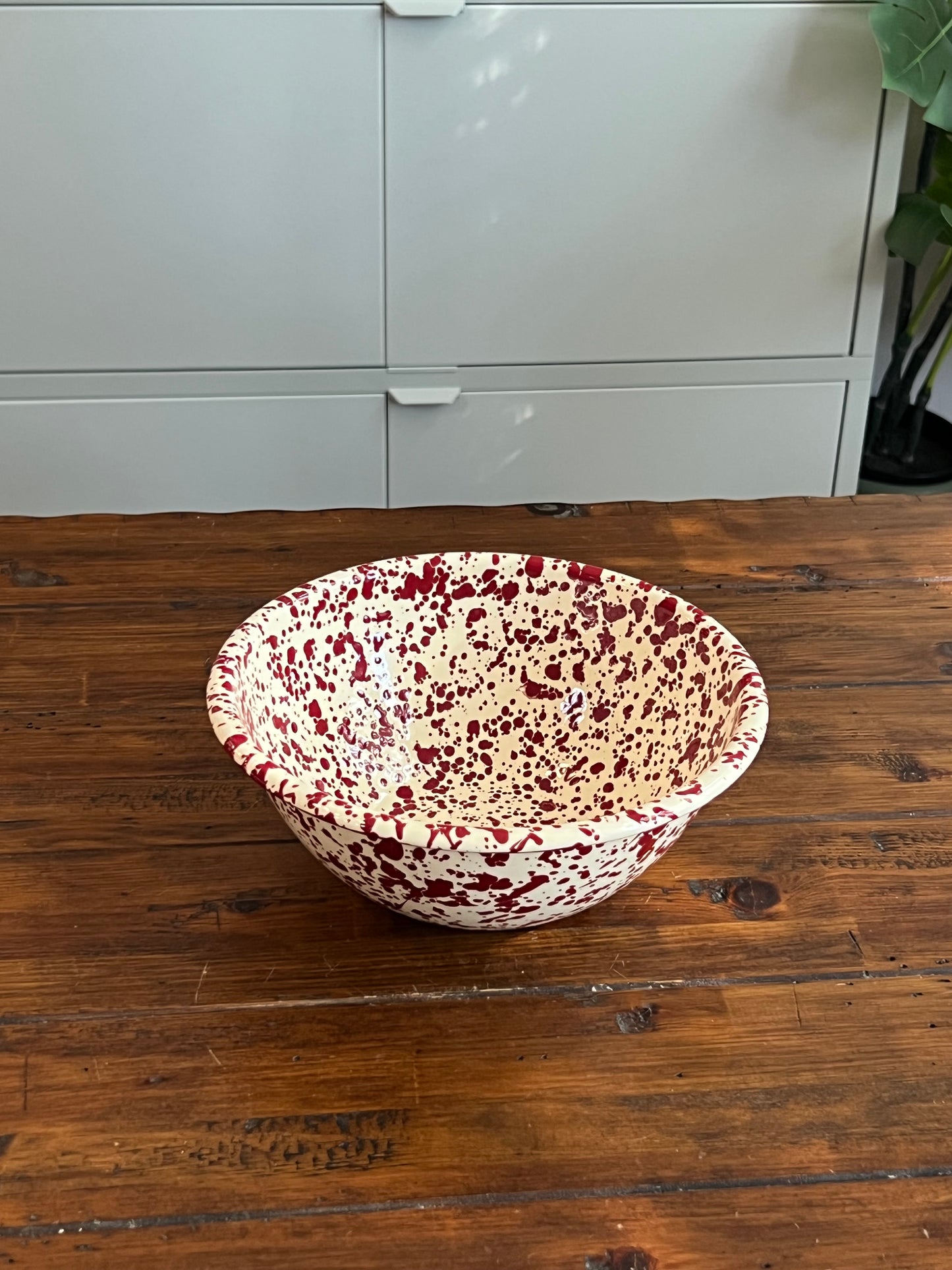 Splatter Small Serving Bowl
