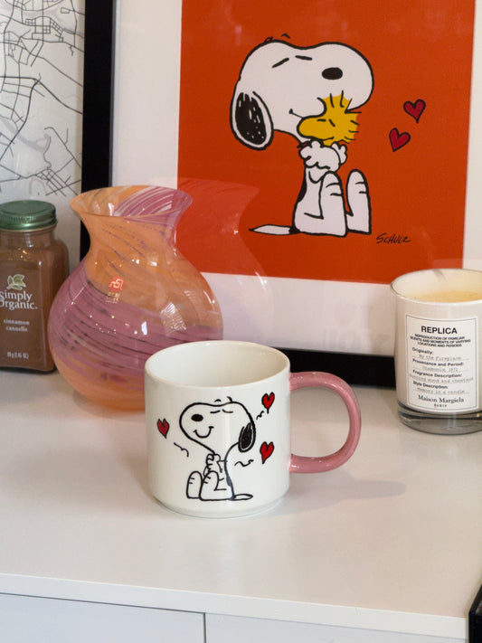 Peanuts Snoopy I Love You mug