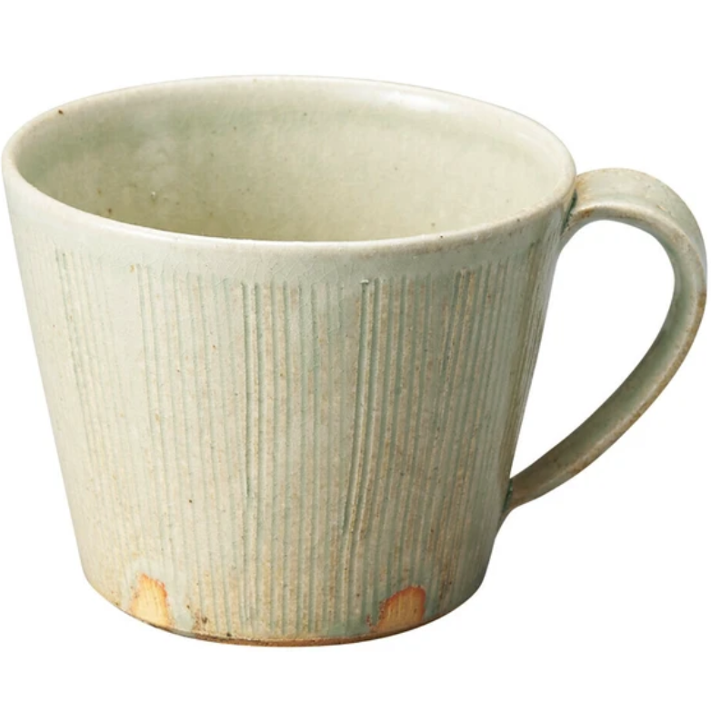 Hechimon Handcrafted Light Aqua Blue Mug