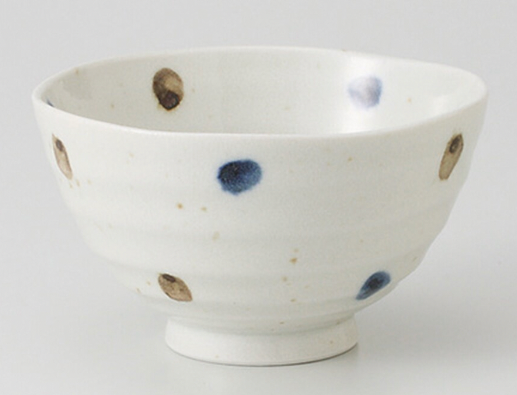 Polka Dot Rice Bowl