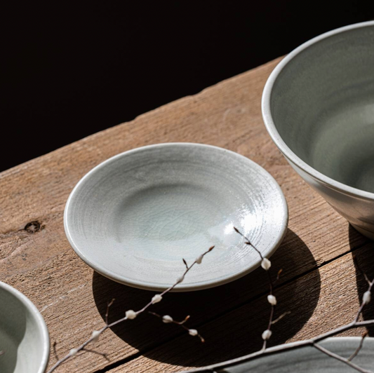 Mino Ware Frost Plate