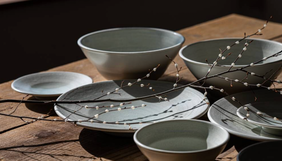 Mino Ware Frost Plate