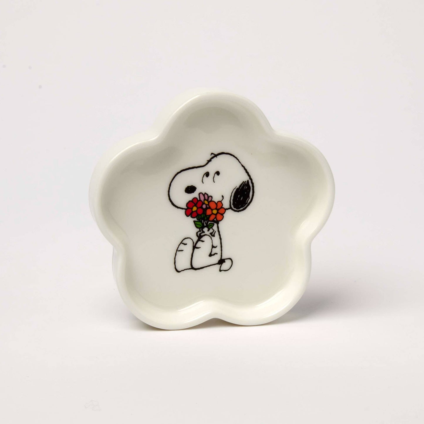 Peanuts Snoopy Flower Shaped Trinket Dish - Flowers