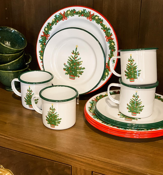 Helmsie x CCH  Christmas Tree 16 oz Large Mug